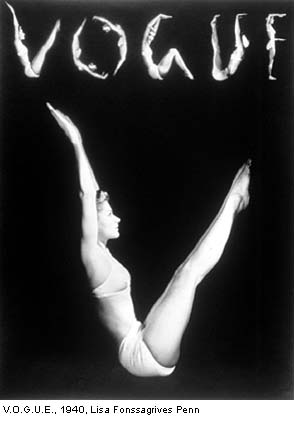 V.O.G.U.E., 1940, Lisa Fonssagrives Penn