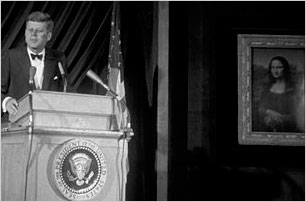 TODAY'S PICTURES: When Mona Lisa went to Washington.