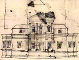 Drawing of Monticello