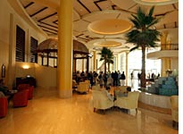 The lobby of the Corinthian Bab