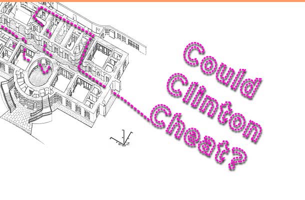Could Clinton Cheat?
