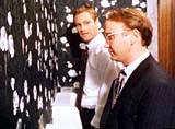 Chad (Aaron Eckhart) and Howard (Matt Malloy)