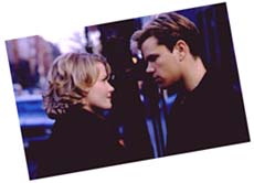 Gretchen Mol and Damon in Rounders