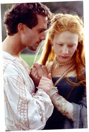 Fiennes and Blanchett in Elizabeth