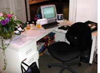 The desk of a gallerina