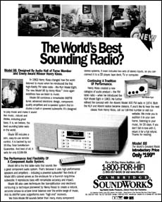 Cambridge SoundWorks 88 advertisement