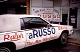 Campaign car of Ralph aRusso