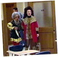 Fran and her grandmother (Ann Guilbert)