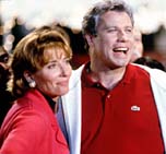 Emma Thompson and John Travolta in Primary Colors