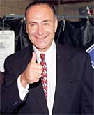Victorious: Charles Schumer