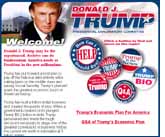 Donald J. Trump's Web site