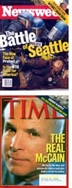 Newsweek and Time