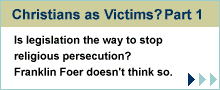Christians as Victims? Part 1