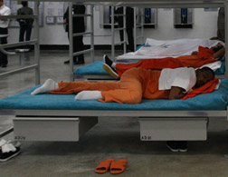Sleeping detainees