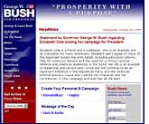 George W. Bush's Web site