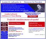 Lyndon LaRouche's Web site