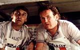 Vantrepreneurs Bimbo (Donal O'Kelly) and Larry (Colm Meaney)