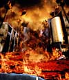 Fire and brimstone