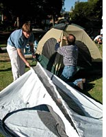 Tent city