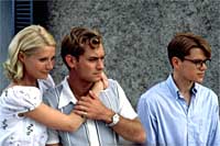 Paltrow, Law, and Damon in The Talented Mr. Ripley
