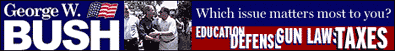 George W. Bush banner ad