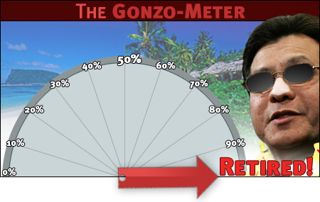 The Gonzo-Meter.