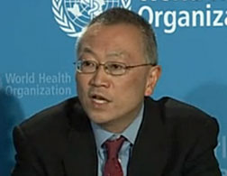 Keiji Fukuda of the World Health Organisation delivers an update on swine flu.