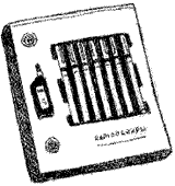 Rapidograph pen set