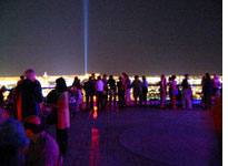 A view from the Voodoo Cafe and Lounge