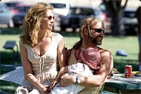 Roberts and Aaron Eckhart