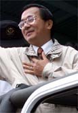 Chen Shui-bian: In a conciliatory mood