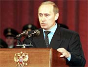 Putin: Put in office again