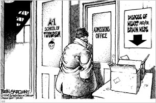 TODAY'S CARTOONS: Cartoonists' take on terrorism.