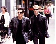 Ben Stiller and Edward Norton in Keeping the Faith