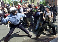 IMF and World Bank protests in D.C.