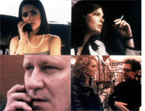 The split screen of Timecode