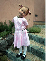 Talullah all dressed up