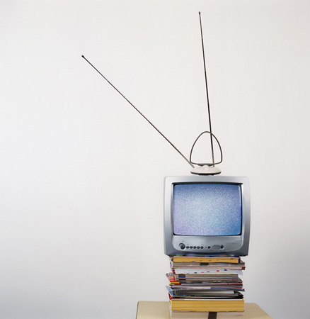 An old TV.