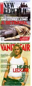 Vanity Fair and New Republic