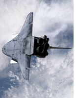 The shuttle Endeavour. Click image to expand.