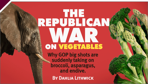 Low Concept: The Republican War on Vegetables