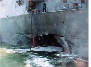 Wreckage in Yemen