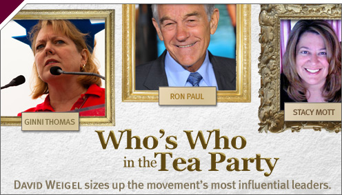 Politics: Who's Who in the Tea Party