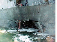 Damage to the Cole