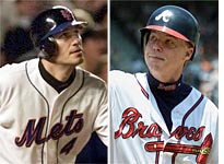 Robin Ventura and Chipper Jones