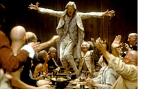 Geoffrey Rush as the Marquis de Sade