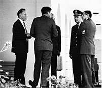 Life: Kennedy with advisers